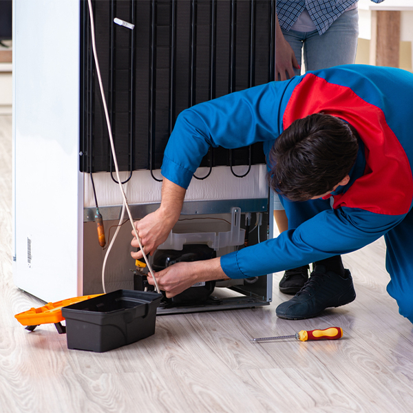 how much do you charge for refrigerator repair services in Huntley NE